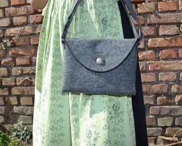 Preview: Trachtentasche S dunkel-meliert