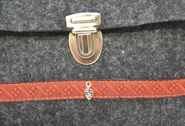 Schürzentasche anthrazit